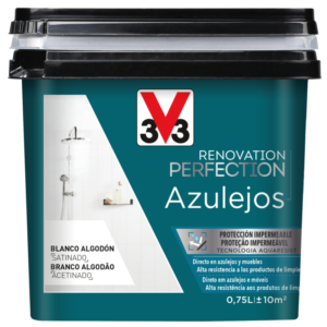 V33 - Renovación Azulejos, Blanco Algodón