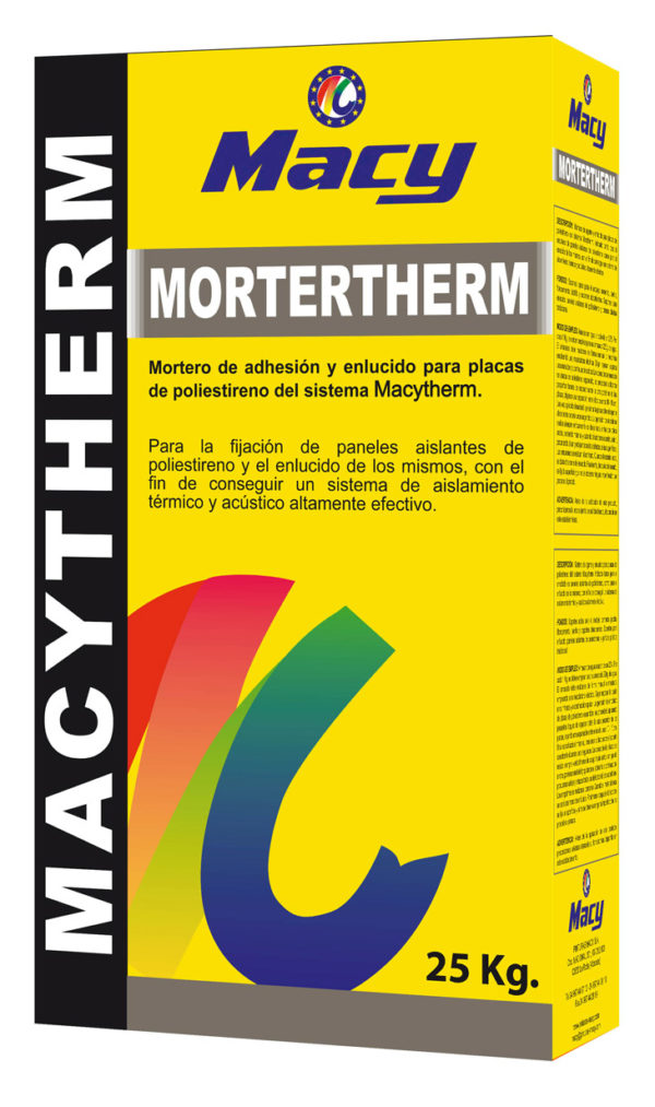 Macy Mortero Adhesión Mortertherm