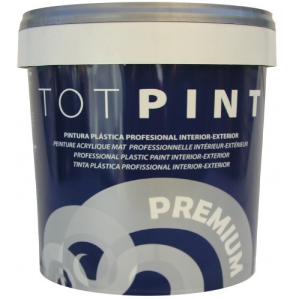 Totpint Pintura Plástica Mate Premium Blanca