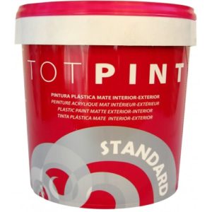 Totpint Pintura Plástica Mate Standard Blanca