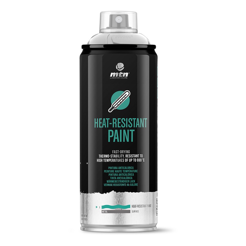 PINTURA ANTICALÓRICA NEGRA 400 ML