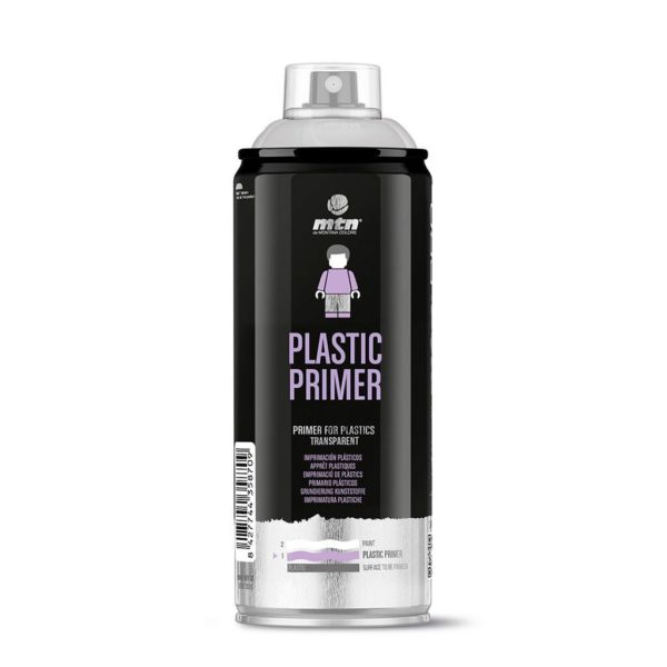 Spray PRO 400 ml Imprimación Plásticos/Metales Pulidos