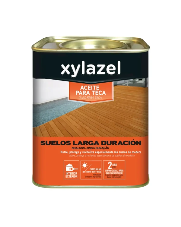 Xylazel Aceite para Suelos de Madera Larga Duración