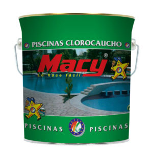 PINTURA PISCINAS CLOROCAUCHO MACY AZUL 4LT