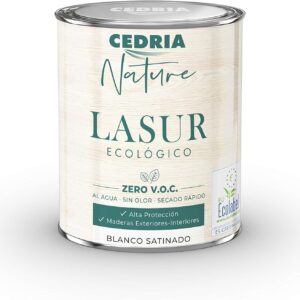 CEDRIA NATURE LASUR ECOLÓGICO-BLANCO SATINADO 750ml