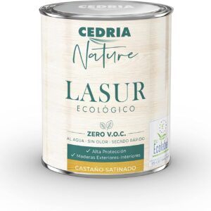 CEDRIA NATURE LASUR ECOLÓGICO-CASTAÑO SATINADO 750 ml