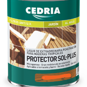 CEDRIA PROTECTOR SOL PLUS-MIEL SATINADO/CERA 1L
