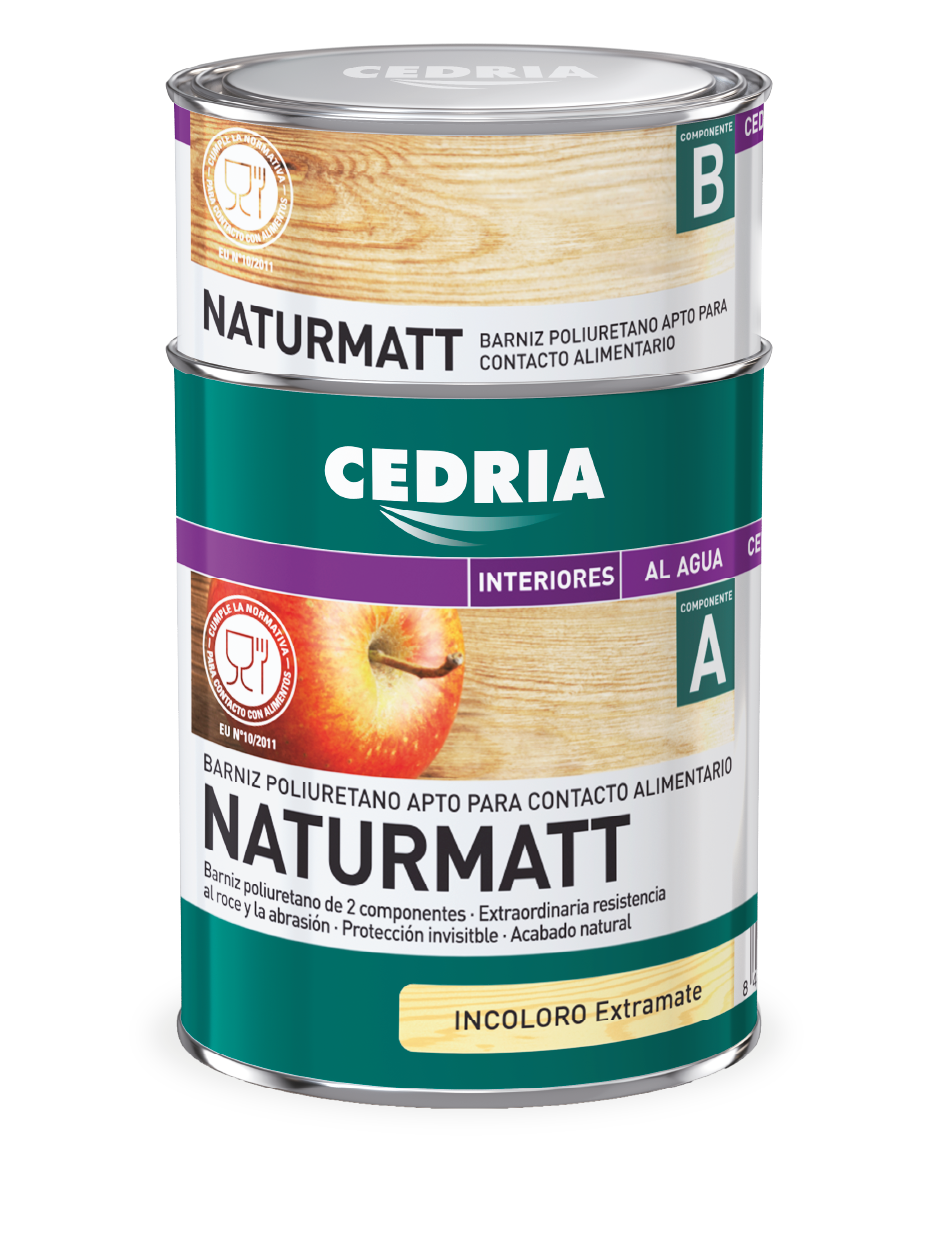 CEDRIA BARNIZ NATURMATT INCOLORO EXTRAMATE 750ml