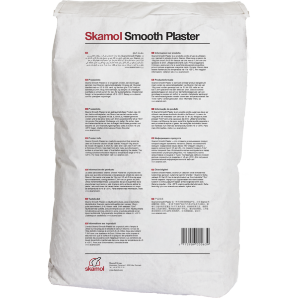 Skamol Smooth Plaster | Enlucido de acabado a la cal