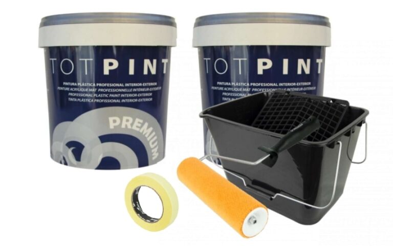 LOTE PINTURA HABITACIÓN: Pintura y herramientas